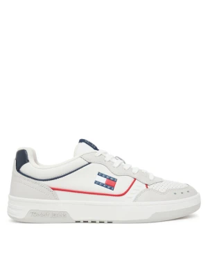 Sneakersy Tommy Jeans Tjm Cupsole Elevated EM0EM01585 Écru Kremowy