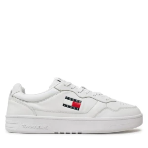 Sneakersy Tommy Jeans Tjm Cupsole Leather Ess EM0EM01443 Biały