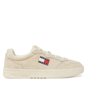 Sneakersy Tommy Jeans Tjm Cupsole Suede EM0EM01568 Écru