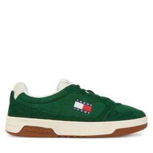 Sneakersy Tommy Jeans Tjm Cupsole Suede EM0EM01568 Zielony