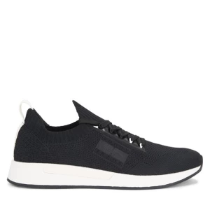Sneakersy Tommy Jeans Tjm Elevated Runner Knitted EM0EM01382 Czarny