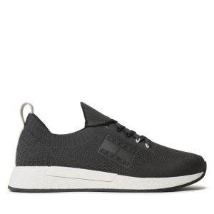 Sneakersy Tommy Jeans Tjm Knitted Runner EM0EM01225 New Charcoal PUB