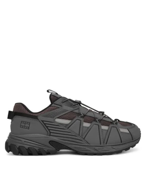 Sneakersy Tommy Jeans Tjm Outdoor Runner EM0EM01667 Szary