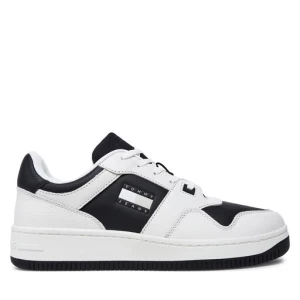 Sneakersy Tommy Jeans Tjm Retro Basket Cupsole Tumble EM0EM01513 Biały