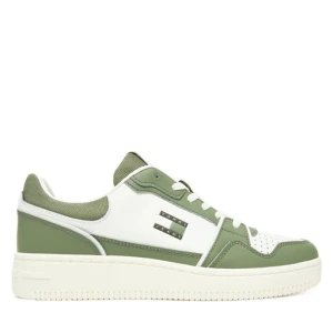 Sneakersy Tommy Jeans Tjm Retro Basket EM0EM01610 Biały