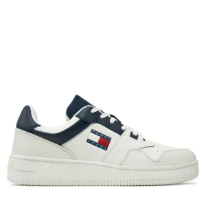 Sneakersy Tommy Jeans Tjm Retro Basket Ess EM0EM01395 Biały