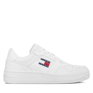 Sneakersy Tommy Jeans Tjm Retro Basket Ess EM0EM01395 Biały