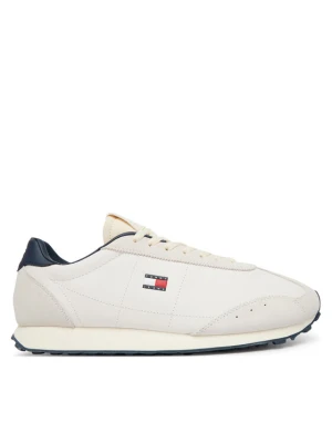 Sneakersy Tommy Jeans Tjm Retro Runner Archive Mix Mat EM0EM01763 Beżowy jasny