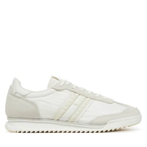 Sneakersy Tommy Jeans Tjm Retro Runner Cleated EM0EM01527 Biały