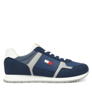 Sneakersy Tommy Jeans Tjm Runner Casual EM0EM01590 Granatowy