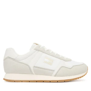 Sneakersy Tommy Jeans Tjm Runner Casual EM0EM01617 Écru