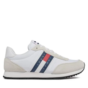 Sneakersy Tommy Jeans Tjm Runner Casual Ess EM0EM01351 Biały
