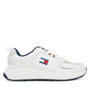 Sneakersy Tommy Jeans Tjm Runner EM0EM01581 Écru