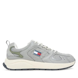Sneakersy Tommy Jeans Tjm Runner EM0EM01581 Szary