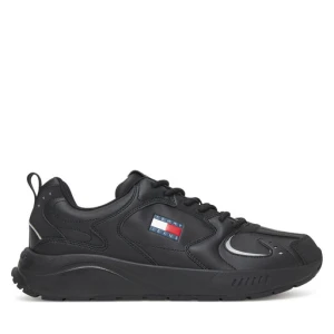 Zdjęcie produktu Sneakersy Tommy Jeans Tjm Runner Leather EM0EM01621 Czarny