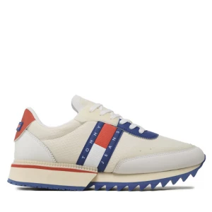 Sneakersy Tommy Jeans Tjm Runner Translucent EM0EM01219 Beżowy