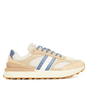 Sneakersy Tommy Jeans Tjm Technical Runner Ess EM0EM01537 Beżowy