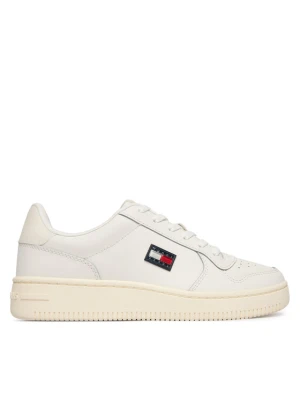 Sneakersy Tommy Jeans Tjw Basket EN0EN02980 Biały