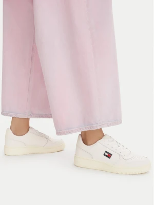 Sneakersy Tommy Jeans Tjw Basket EN0EN02980 Biały