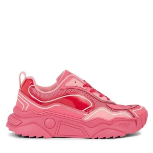 Sneakersy Tommy Jeans Tjw Chunky Runner Monocolor Lc EN0EN02263 Pink Alert THW