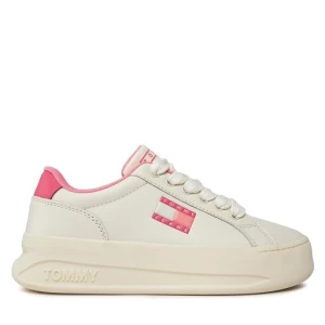 Sneakersy Tommy Jeans Tjw City Flatform EN0EN02500 Ivory / Doll Pink YBI