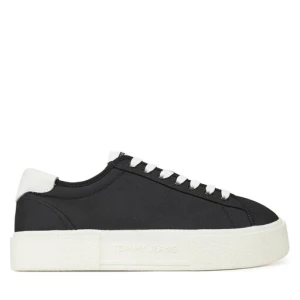 Sneakersy Tommy Jeans Tjw Flatform Canvas Sneaker EN0EN02792 Czarny