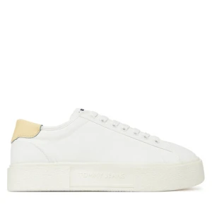 Zdjęcie produktu Sneakersy Tommy Jeans Tjw Flatform Canvas Sneaker EN0EN02792 Écru