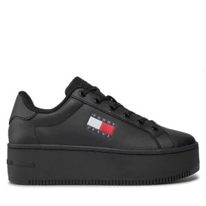 Sneakersy Tommy Jeans Tjw Flatform Ess EN0EN02518 Black BDS