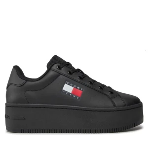 Sneakersy Tommy Jeans Tjw Flatform Ess EN0EN02518 Czarny