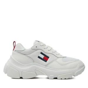 Sneakersy Tommy Jeans Tjw Lightweight Hybrid Runner EN0EN02580 Écru