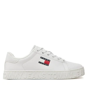 Sneakersy Tommy Jeans Tjw Logo Outsole Sneaker Ess EN0EN02703 Biały