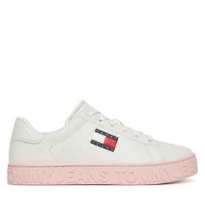 Sneakersy Tommy Jeans Tjw Logo Outsole Sneaker Ess EN0EN02703 Biały