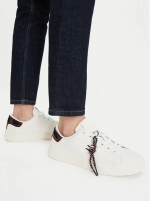 Sneakersy Tommy Jeans Tjw Logo Sneaker EN0EN03129 Biały