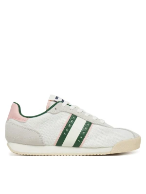 Sneakersy Tommy Jeans Tjw Low Profile Runner EN0EN02742 Biały