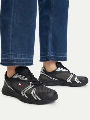 Sneakersy Tommy Jeans Tjw Modern Runner EN0EN03085 Czarny