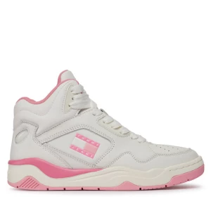 Sneakersy Tommy Jeans Tjw New Basket Mc EN0EN02379 Ecru / Pink Allert YBL