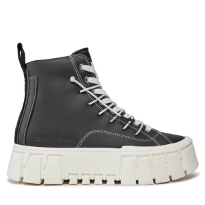 Sneakersy Tommy Jeans Tjw Platform Mc EN0EN02498 Czarny