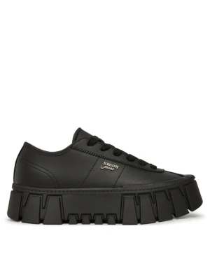 Sneakersy Tommy Jeans Tjw Platform Sneaker Leather Lc EN0EN03165 Czarny