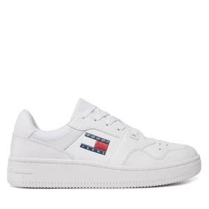 Sneakersy Tommy Jeans Tjw Retro Basket Ess EN0EN02505 Biały