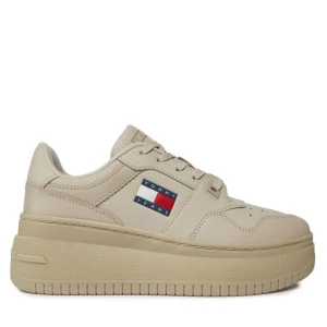 Zdjęcie produktu Sneakersy Tommy Jeans Tjw Retro Basket Flatform Ess EN0EN02506 Beżowy