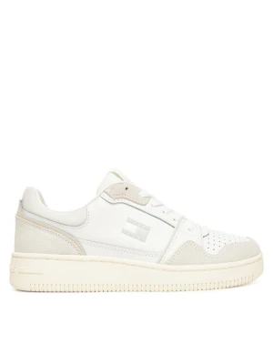 Sneakersy Tommy Jeans Tjw Retro Basket Sneaker EN0EN02818 Écru Kremowy
