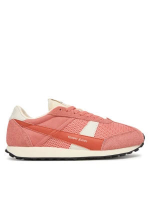 Sneakersy Tommy Jeans Tjw Retro Runner Archive EN0EN03013 Różowy