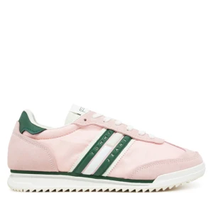 Sneakersy Tommy Jeans Tjw Retro Runner Cleated EN0EN02717 Różowy