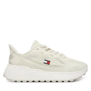 Sneakersy Tommy Jeans Tjw Sporty Knit Runner EN0EN02962 Biały