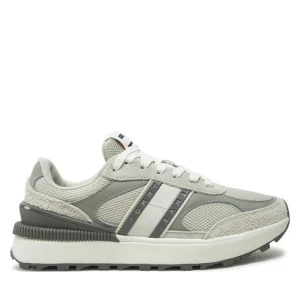 Sneakersy Tommy Jeans Tjw Tech Runner EN0EN02705 Szary