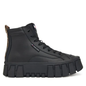 Zdjęcie produktu Sneakersy Tommy Jeans Tjw Vulc Flatform Leopard EN0EN02858 Czarny