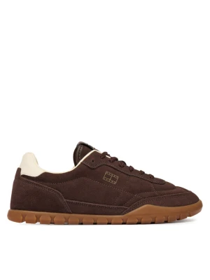 Sneakersy Tommy Jeans Tommy Jeans Low Suede Runner EM0EM01800 Brązowy