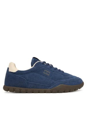Sneakersy Tommy Jeans Tommy Jeans Low Suede Runner EM0EM01800 Granatowy