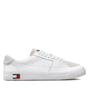Sneakersy Tommy Jeans Vulcanized Ess EM0EM01106 White YBR