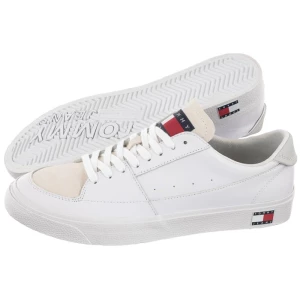 Sneakersy Tommy Jeans Vulcanized Ess White EM0EM01106 YBR (TH686-a) Tommy Hilfiger